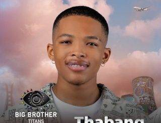 Thabang Evicted From The Big Brother Titans House