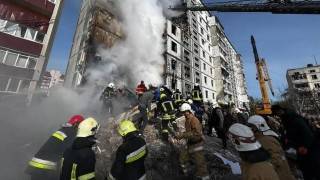 Ukraine war: Eighteen dead as Russian missiles hit cities