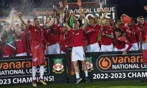 Wrexham: 'Giggling, sobbing' Ryan Reynolds after promotion