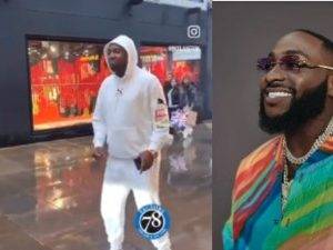 “You Will Live Long And Prosper” Israel DMW stands In The Rain To Eulogized His Boss, Davido