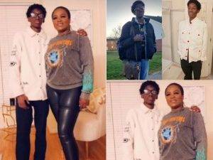 2face Idibia’s Baby Mama, Pero Adeniyi Celebrates Son, Justin Idibia as He Turns 15