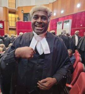 Actor, Kenneth Okonkwo Shares Photo Of Himself In A Legal Outfit At The Presidential Election Tribunal