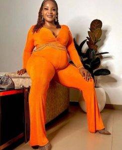 Actress Uche Ogbodo Flaunts Her Baby Bump In New Photos