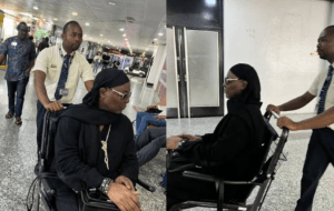 Charly Boy Breaks Silence Over Photos Of Him On Wheelchair At The Airport