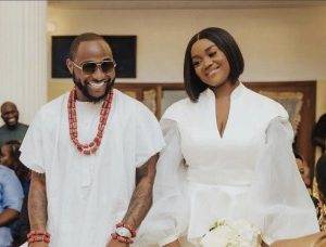 Davido Celebrates His Wife, Chioma On Her Birthday, She Replies (Photo)