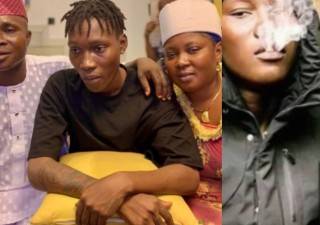 Drug Has Taken A Different Toll On Him – Fans Express Concern Over Zinoleesky As New Photo With Parents Surfaces