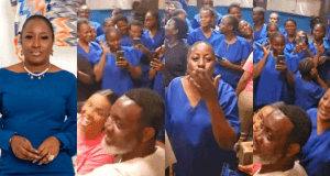 Ireti Doyle Celebrates Her 56th Birthday On Set With AY, Iyabo Ojo (Video) 