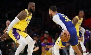 NBA play-offs: LA Lakers' late charge puts champions Golden State close to elimination