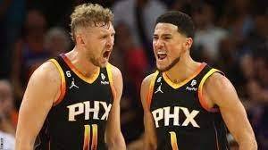 NBA play-offs: Phoenix Suns beat Denver Nuggets as Boston Celtics win at Philadelphia 76ers