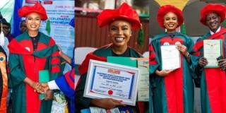 Nigerian Actress, Nancy Isime Bags Honorary Doctorate Degree From American University