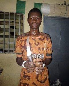 Police Arrest Man Who Absconded After Stabbing His Mother To Death In Kano