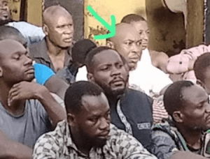 Seun Kuti Paraded Alongside Suspected Criminals In Panti (Photo)