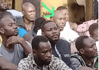 Seun Kuti Paraded Alongside Suspected Criminals In Panti (Photo)