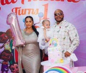 Sina Rambo Celebrates Daughter’s First Birthday With Estranged Wife, Heidi Korth (Photos)