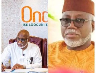 Akeredolu Embarks On Medical Leave, Hands Over To Deputy