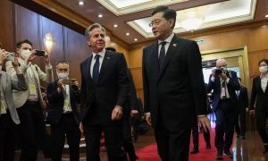 Antony Blinken begins talks in Beijing during high-stakes visit to China