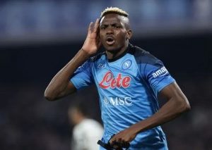 Forget About Man United, Chelsea, PSG, Remain With Napoli –Martins Advises Osimhen