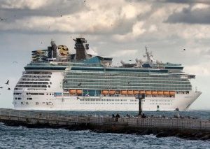 Passenger rescued after falling off 10th deck of cruise ship, Coast Guard says