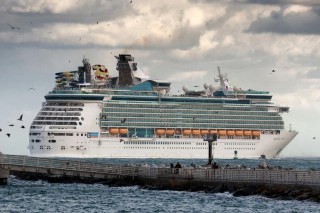 Passenger rescued after falling off 10th deck of cruise ship, Coast Guard says