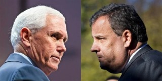 Pence and Christie start primary at low marks with GOP voters, poll finds