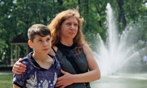 Russians took her son, so she traveled 3,000 miles to get him back