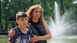 Russians took her son, so she traveled 3,000 miles to get him back