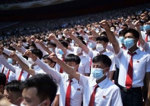 Thousands of North Koreans march in anti-U.S. rallies as country marks Korean War anniversary