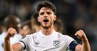 Declan Rice joins Arsenal from West Ham for £105 million.