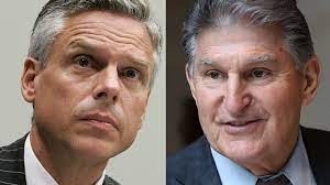 In New Hampshire, Joe Manchin and Jon Huntsman toy with the idea of a third-party 2024 ticket.