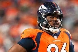 NFL Eyioma Uwazurike of the Denver Broncos is prohibited from gambling for the entire season.