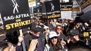 SAG strike Hollywood picket lines include writers and actors