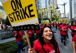 Thousands of Southern California hotel workers begin strike