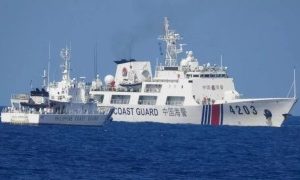 Philippines accuses China of firing water cannon at boats in South China Sea