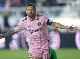 World Cup champion Lionel Messi scores twice as Inter Miami defeats Orlando City 3-1.