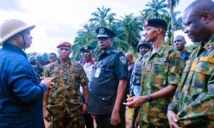 Governor Hope Uzodinma Visits Scene Of Attack On Policemen & Soldiers