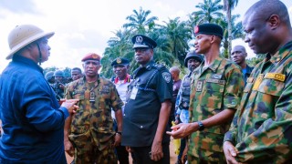 Governor Hope Uzodinma Visits Scene Of Attack On Policemen & Soldiers