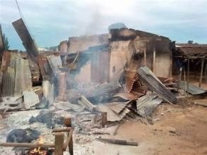 Imo killings Soldiers burn down houses as residents run away