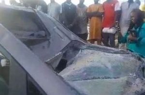 Lekki Ajah Expressway Auto Crash Four People Escape Death