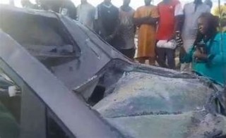 Lekki Ajah Expressway Auto Crash Four People Escape Death