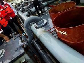 Oil theft Navy turns over suspects and a vessel in the Delta and Lagos