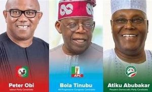  Tinubu, Atiku, and Obi are not present as the tribunal renders its decision.