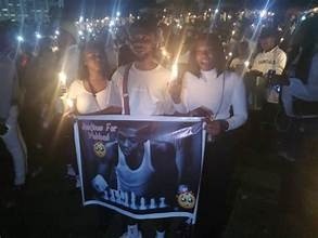 Youths in Abuja storm Unity Fountain, hold memorial concert