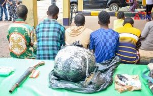 8 Suspects Arrested With Large Quantity Of Indian Hemp In Aba