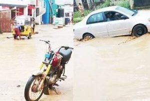 After the wet season, the government promised to fix the Ogun community road