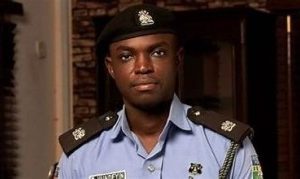 As Lagos policeman fight a driver, five officers are called.