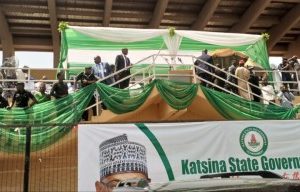 Buhari Attends Graduation Ceremony Of 1,456 Security Watch Corps In Katsinav