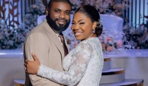 First kid welcomed by gospel singer Mercy Chinwo and her spouseJPEG