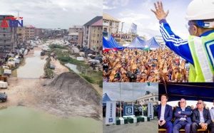 Gov Alex Otti Flags Off Port Harcourt-Aba Road Reconstruction