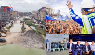 Gov Alex Otti Flags Off Port Harcourt-Aba Road Reconstruction