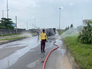 LASTMA Averts Fire Explosion, Arrests Tanker Driver